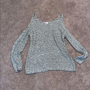 Cold Shoulder Sweater